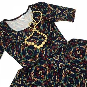 LuLaRoe Large Nicole Dress